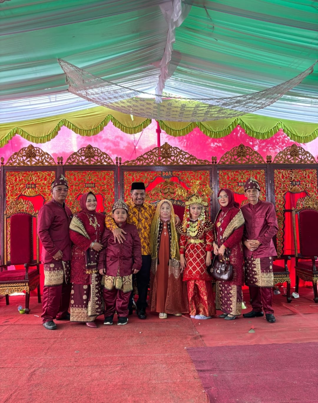Bupati dan Wakil Bupati OKI, Menghadiri Syukuran Khitanan Putra dari Tim Kemenangan Hera Ruslan