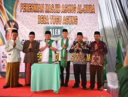 Gubernur Deru dan Bupati Muchendi Resmikan Masjid Hasil Swadaya Senilai Rp 4 Miliar