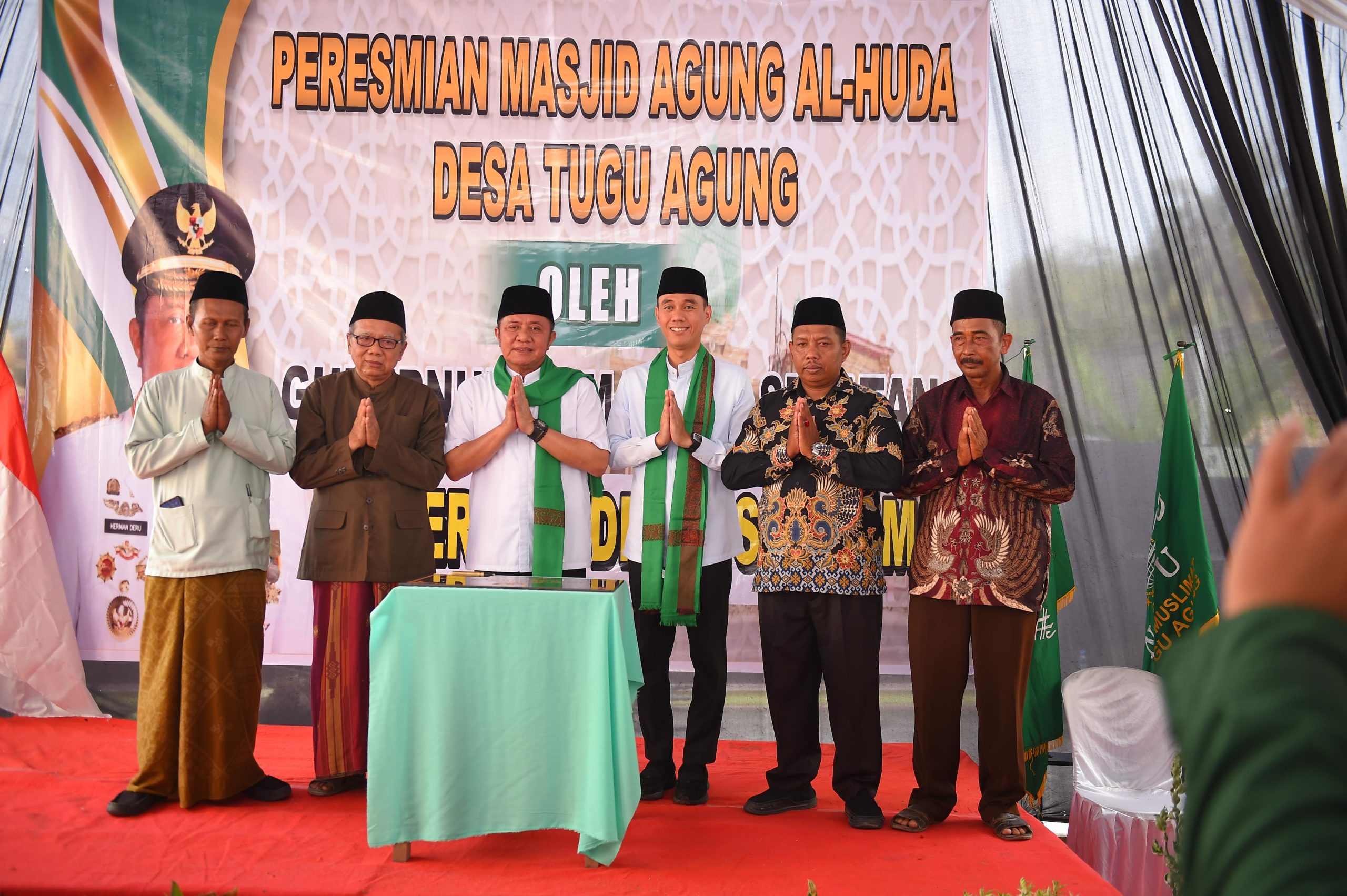 Gubernur Deru dan Bupati Muchendi Resmikan Masjid Hasil Swadaya Senilai Rp 4 Miliar