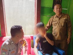Polsek Talang Padang Evakuasi Warga Sukarame Diduga Alami Gangguan Kejiwaan ke RS Jiwa Negeri Sakti