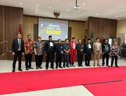 PERADI NUSANTARA KEMBALI MELAHIRKAN DUA ADVOKAT HEBAT