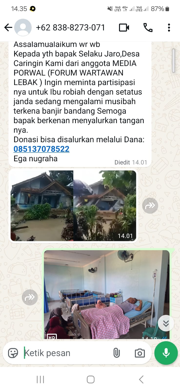 Diduga Oknum Penipu Manipulasi Organisasi Forwal