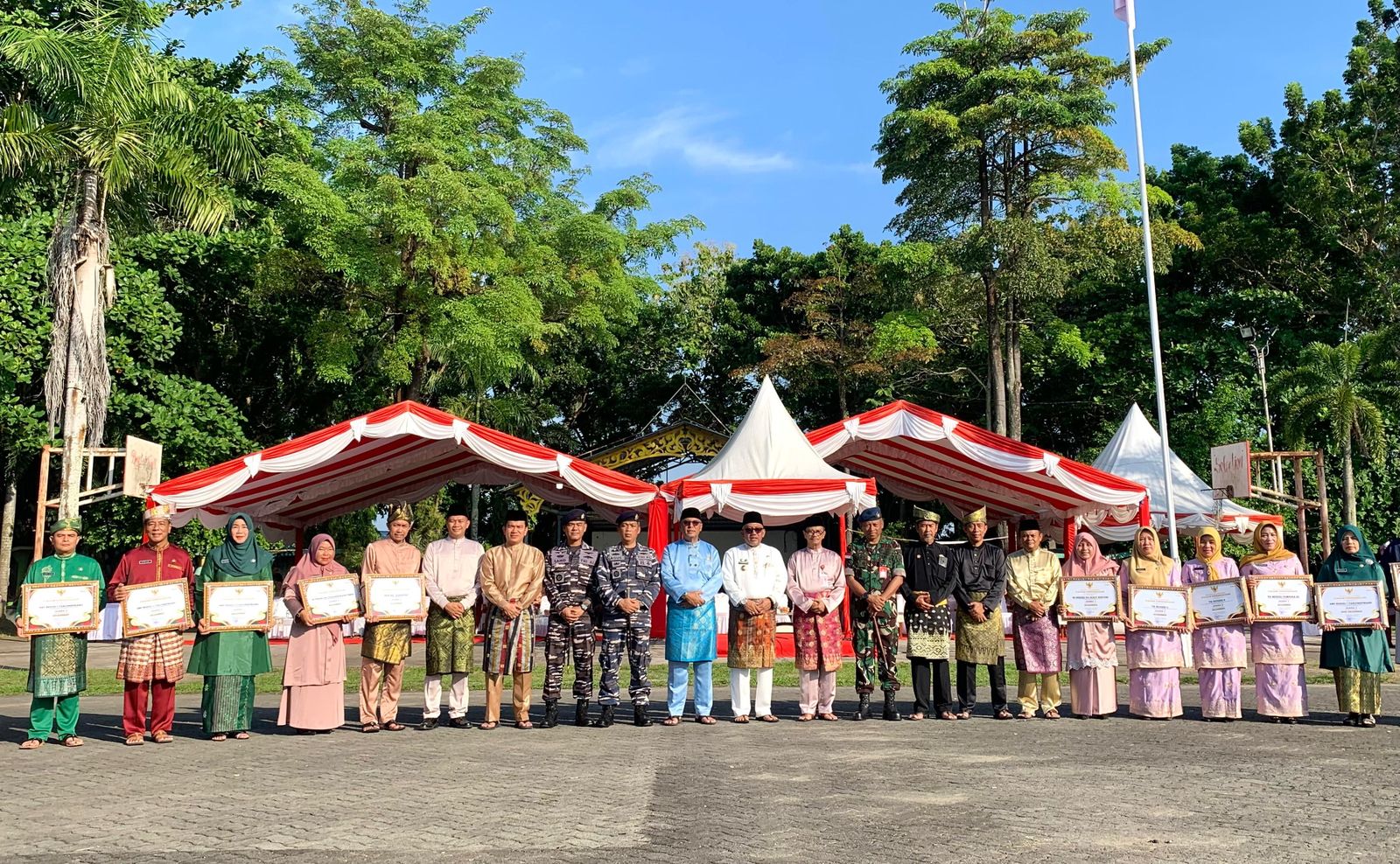 Hardiknas 2025, Danlanal Bintan Himbau Pelajar Untuk Selalu Beretika dan Bermoral