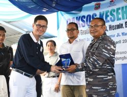 Lanal TBA Dukung Kesehatan Masyarakat Lewat Bhaksos TZU CHI Ke-148