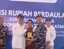 Tim Expedisi Rupiah Berdaulat Bersama Lanal Dumai Pastikan Rupiah Tetap Perkasa Diujumg Negeri