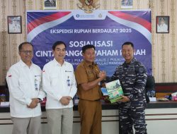 Mengawal Rupiah, Menjaga Negeri, Tim Expedisi Rupiah Berdaulat Bersama Lanal Dumai Mengabdi Diujung Negeri