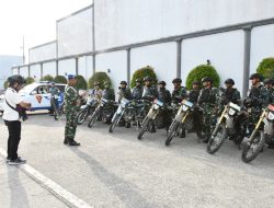Antisipasi Terjadinya Tawuran Antar Masyarakat di Lingkungan Mako Lantamal I, Tim F1QR Lantamal I Laksanakan Patroli Secara Intensif