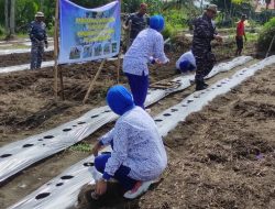 Posal Pangandaran Lanal Bandung Tunjukkan Komitmen Dalam Mendukung Program Ketahanan Pangan Nasional