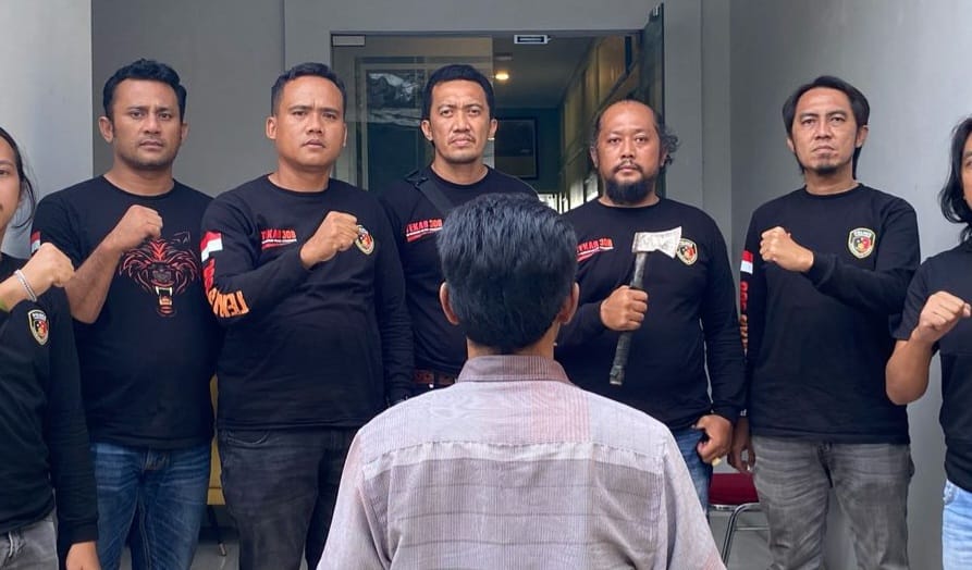 Tekab 308 Presisi Polres Tanggamus Tangkap Pelaku Penganiayaan di Gisting