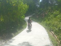 Pemerintah Desa Cikulur Realisasikan Pembangunan Jalan Rabat Beton 2025
