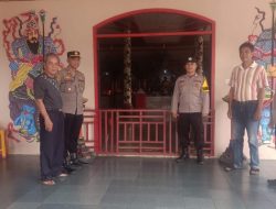 Polres Tanggamus Lakukan Pengecekan Keamanan Jelang Perayaan Waisak 2569 BE di Vihara Dharma Agung