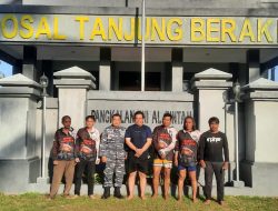 Lanal Bintan Pulangkan Korban Kapal Tenggelam di Perairan Berakit