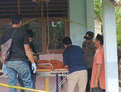 Polsek Pugung Bersama Tim Inafis Polres Tanggamus Lakukan Identifikasi Penemuan Remaja Gantung Diri di Areal Sekolah