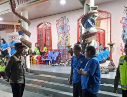 Polres Tanggamus Amankan Peringatan Hari Tri Suci Waisak 2569 BE di Vihara Dharma Agung