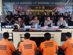 Polres Tanggamus Ungkap Sejumlah Kasus Menonjol dalam Operasi Pekat Krakatau 2025, Termasuk Senjata Api