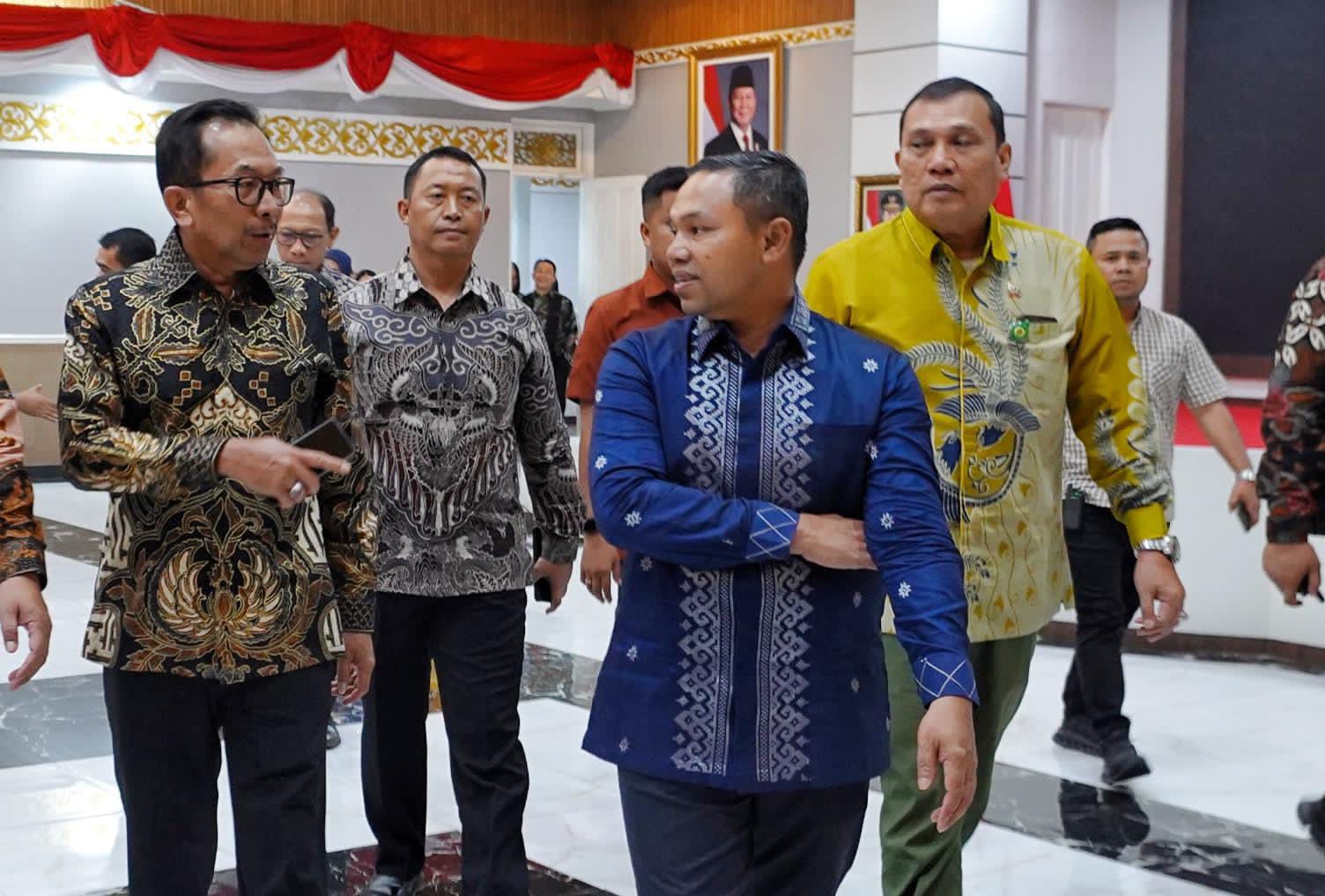 Rajut Silaturahmi Dalam Kebersamaan, Danlanal Dumai Hadiri Acara Kenal Pamit Danlanud Roesmin Nurjadin