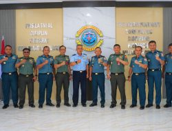 Komandan Lantamal I Terima Kunjungan Kerja Tim Pokja Puldata Siber Mabes TNI
