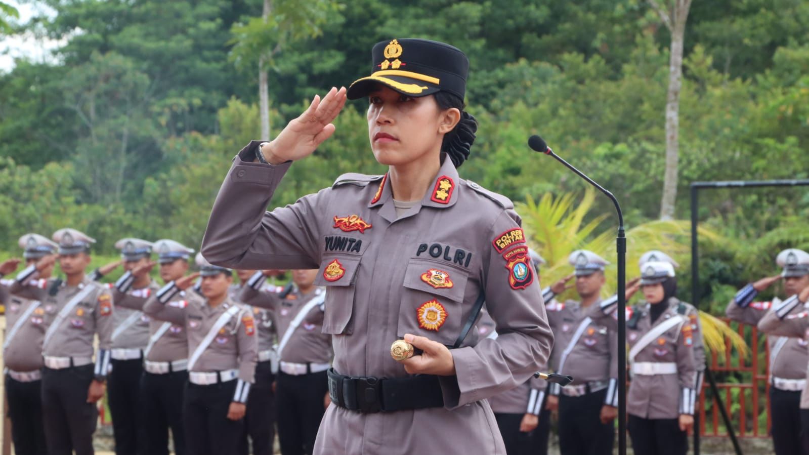 Kobarkan Semangat Kebangsaan, Polres Bintan Gelar Upacara Harkitnas ke-117