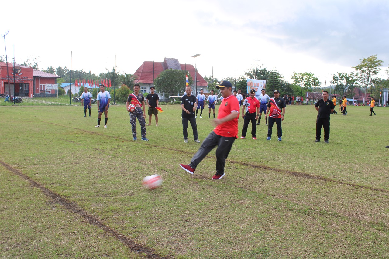 Lanal Nias Gelar Turnamen Sepak Bola Danlanal Nias Cup I Tahun 2025
