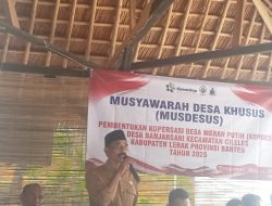 Pembentukan Koprasi Merah Putih di Desa Banjarsari: Sebagai Tindak Lanjut Instruksi Presiden Prabowo