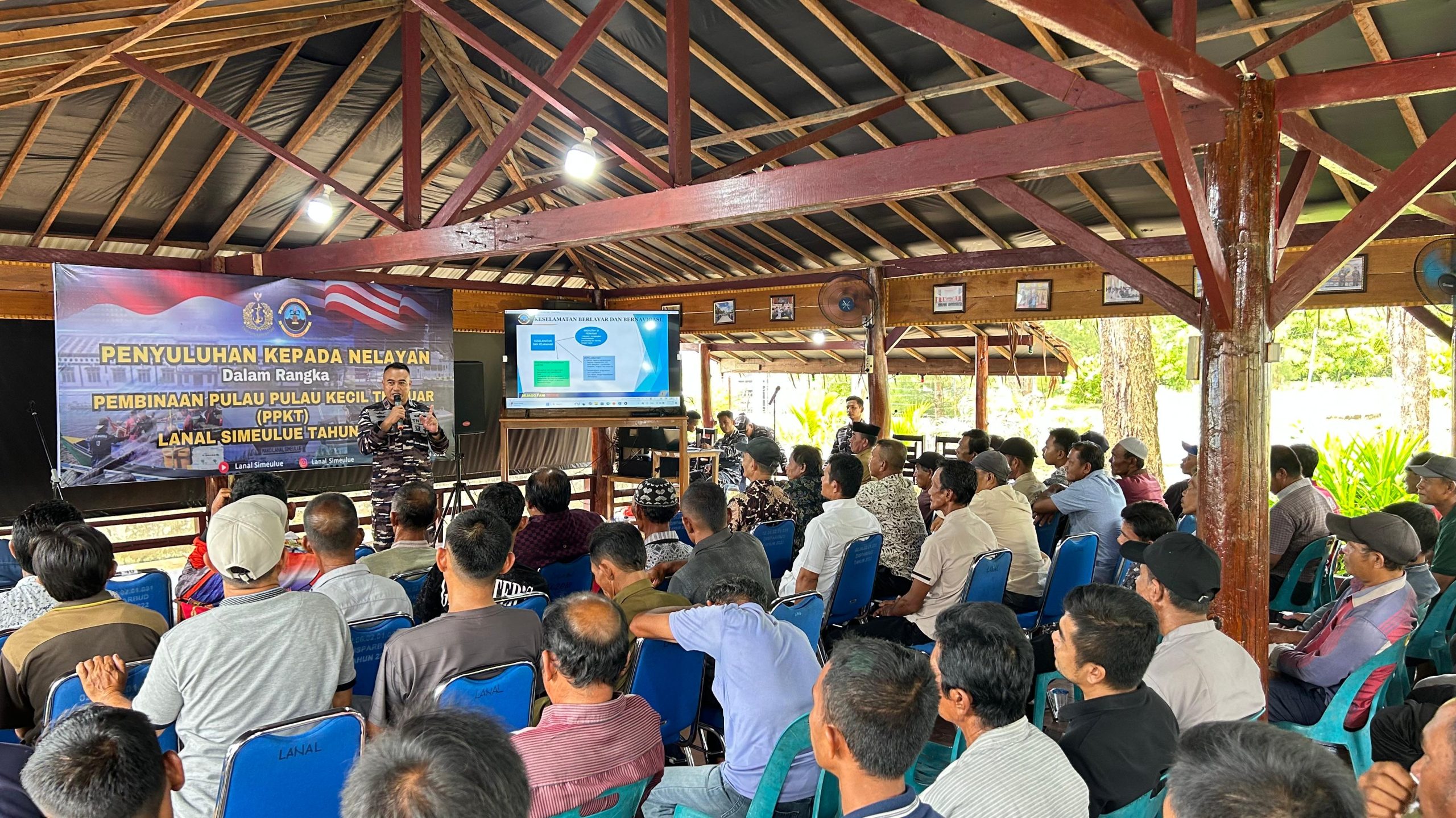 Lanal Simeulue Laksanakan Pembinaan Pulau-Pulau Kecil Terluar Tahun 2025 di Wilayah Kerja Lanal Simeulue
