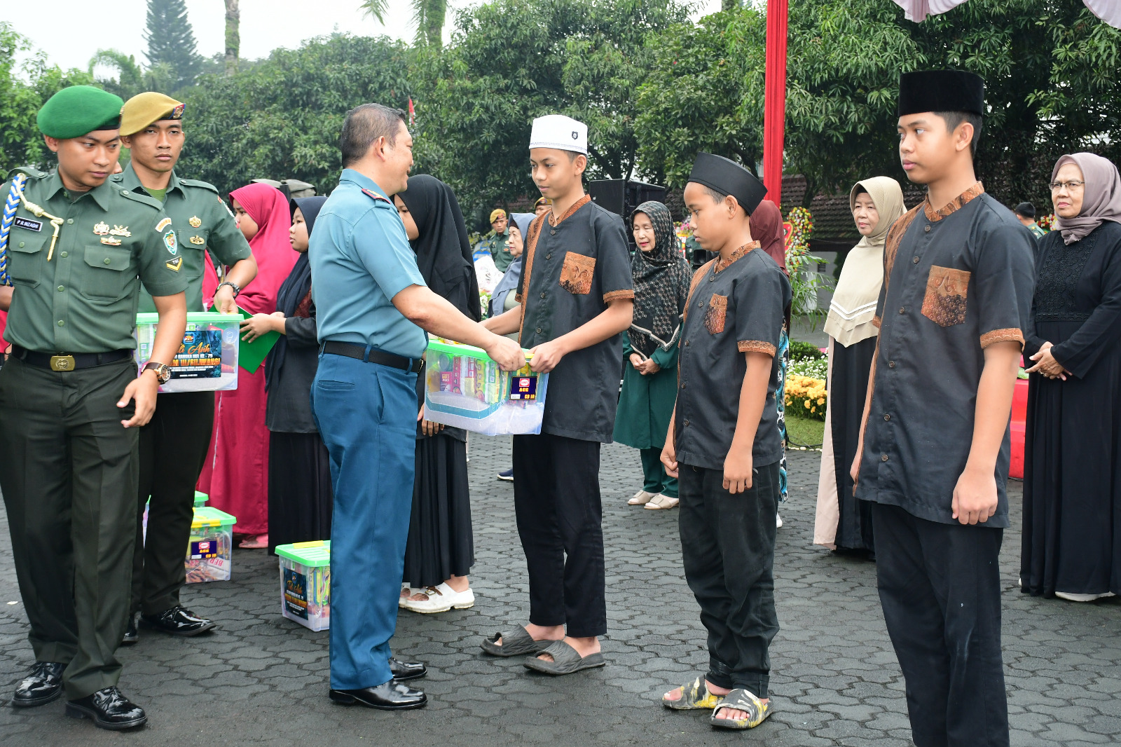 Komandan Lanal Bandung Hadiri Acara Syukuran HUT Le-79 Kodam III/Siliwangi Tahun 2025