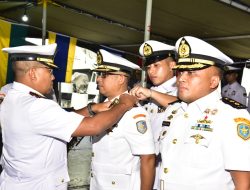 Komando Berganti, Tongkat Estafet Kepemimpinan KRI Teluk Manado-537 Resmi Diserahterimakan