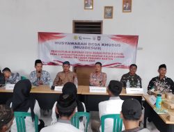 Musyawarah Desa Khusus Musdesus: Dalam Rangka Pebentukan Kepengurusan Koprasi Merah Putih