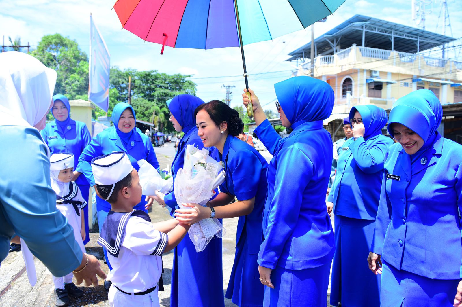Ketua Umum Jalasenastri Kunjungi TK Hang Tuah 2 Tanjungpinang