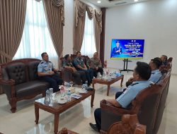 Sinergi TNI di Bumi Lancang Kuning, Danlanal Dumai Sambut Kedatangan Pangkoopsud I di Pekanbaru