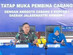 Tatap Muka Pembina Cabang Dengan Anggota Jalasenastri Cabang 8 Korcab I DJA I