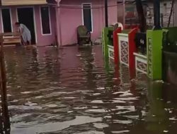 Polres Tanggamus dan BPBD dentifikasi Banjir Rob di Pesisir Kota Agung