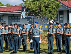 Prajurit Benteng Laot Perkase Laksanakan Upacara Hari Kebangkitan Nasional Dengan Penuh Hikmat