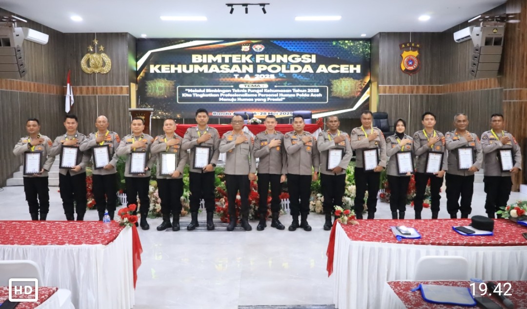 Polres Aceh Timur Raih Sejumlah Penghargaan Bidang Humas