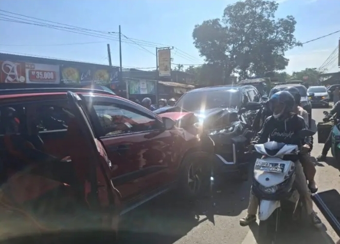 Kapolres Gowa Mengalami Kecelakaan Lalu Lintas  Hendak Razia Tambang Ilegal Di Bontonompo