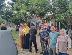 Pemerintahan Desa Jagabaya Diapresiasi Masyarakat Dalam Hal Segi Pembangunan Poros Desa
