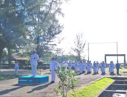 Komandan Lanal Simeulue Pimpin Upacara Peringatan Hari Lahir Pancasila