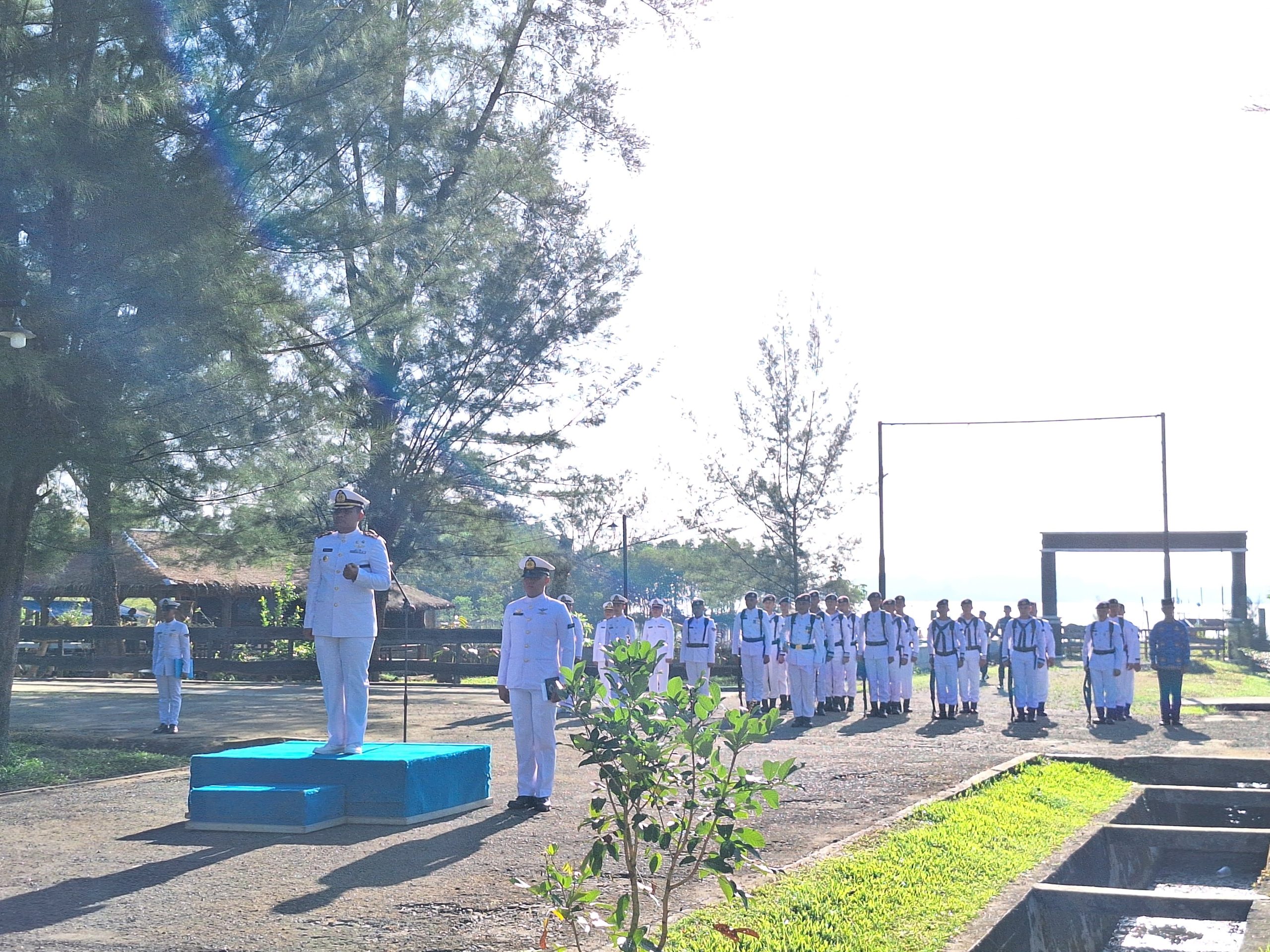 Komandan Lanal Simeulue Pimpin Upacara Peringatan Hari Lahir Pancasila