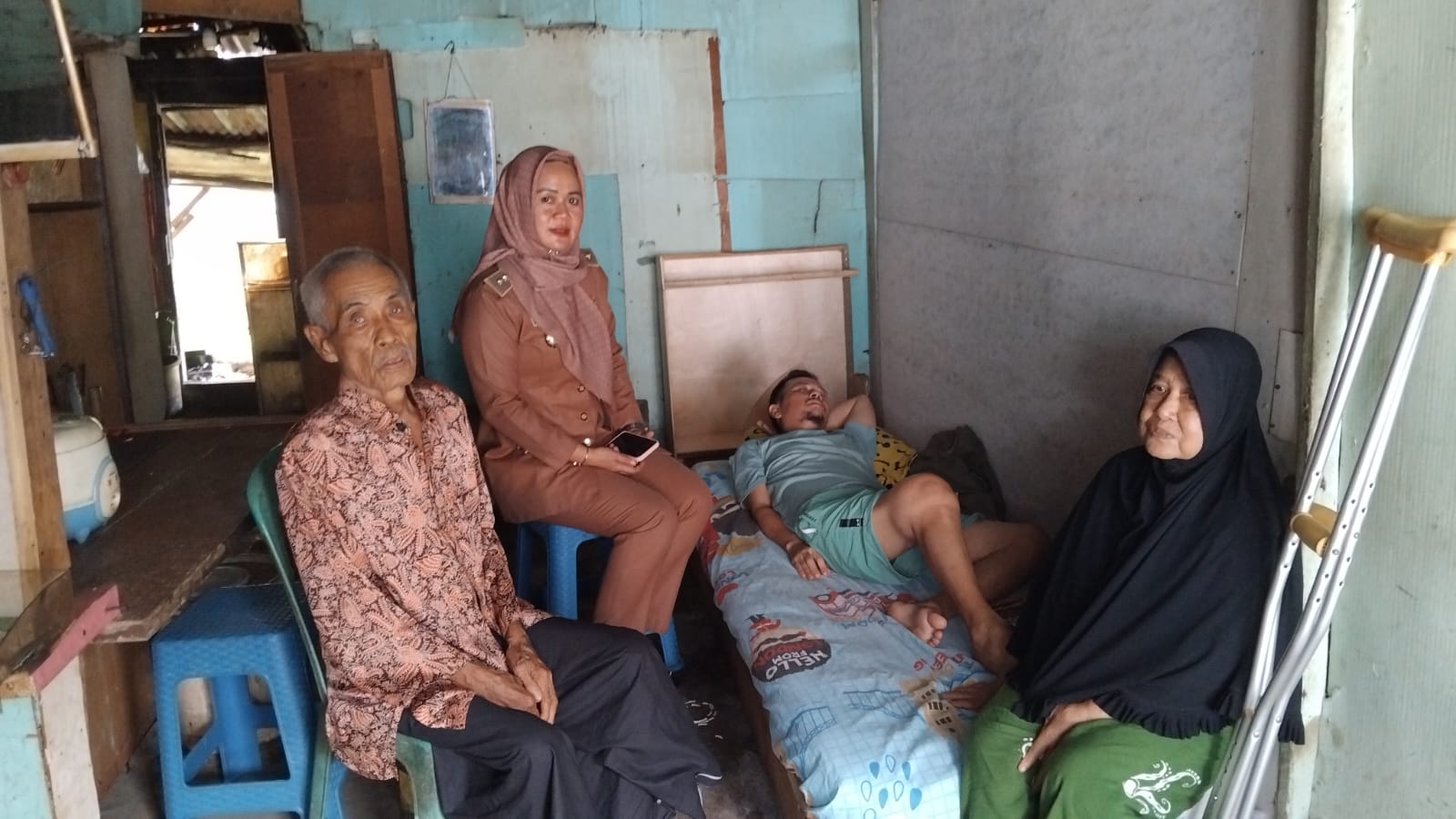 Pengojek di Kota Agung Divonis Kanker Tulang, Butuh Perhatian !