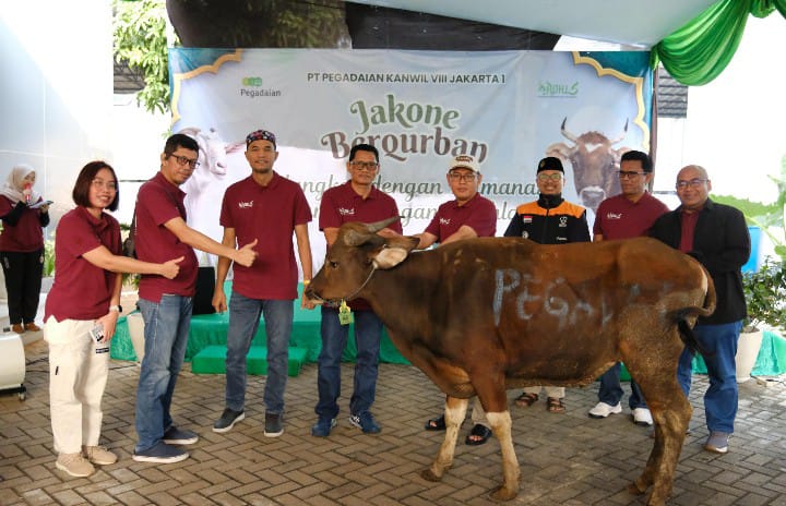 Pegadaian Kanwil VIII Jakarta 1 Distribusikan Tiga Ribuan Paket Kurban