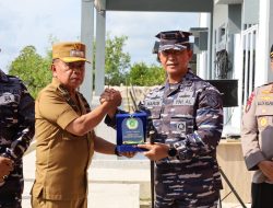 Merajut Asa Perkuat Sinergitas, Kunker Danlanal Dumai Disambut Hangat Bupati Negeri Fajar Kabupaten Kepulauan Meranti
