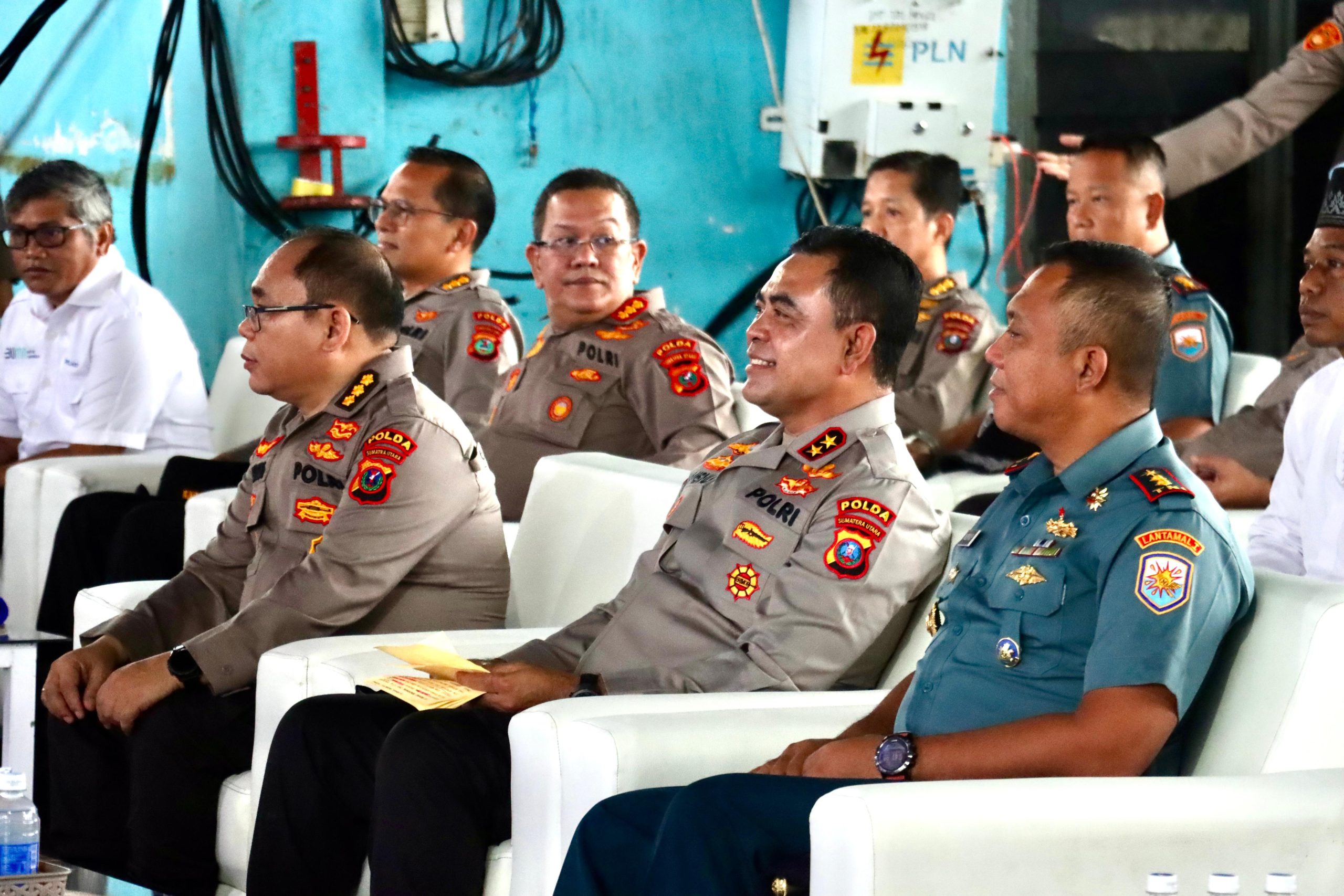 Jaga Soliditas TNI-Polri, Dansatrol Lantamal I Hadiri Acara Bakti Kesehatan Hari Bhayangkara Ke-79