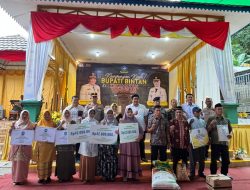 Danlanal Bintan Dampingi Bupati Bintan Kunjungan Kerja Ke Tambelan