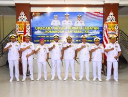 Komandan Lantamal I Hadiri Sertijab Danlantanal XII