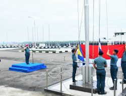 Tingkatkan Jiwa Nasionalisme, Lantamal I Laksanakan Upacara Bendera Bulanan
