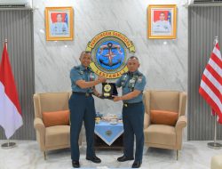 Jalin Silaturahmi, Danlantamal I Terima Courtesy Call (CC) Kadilmiltama