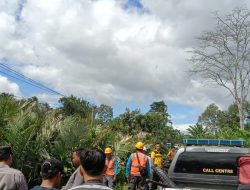 Polsek Sumberejo Identifikasi Warga Tersengat Listrik Saat Pasang WiFi