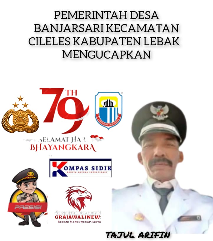Pemerintah Desa Banjarsari Ucapkan Selamat Hari Bayangkara Ke 79