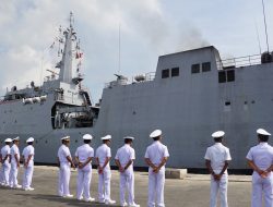 Lantamal I Lepas Keberangkatan Kapal Perang India INS Saryu P54