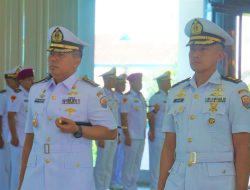 Danlantamal I Pimpin Acara Pengukuhan Asrena Danlantamal I dan Penyerahan Jabatan Danlanal Sabang